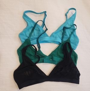 Lot of 3 Parade Bralettes